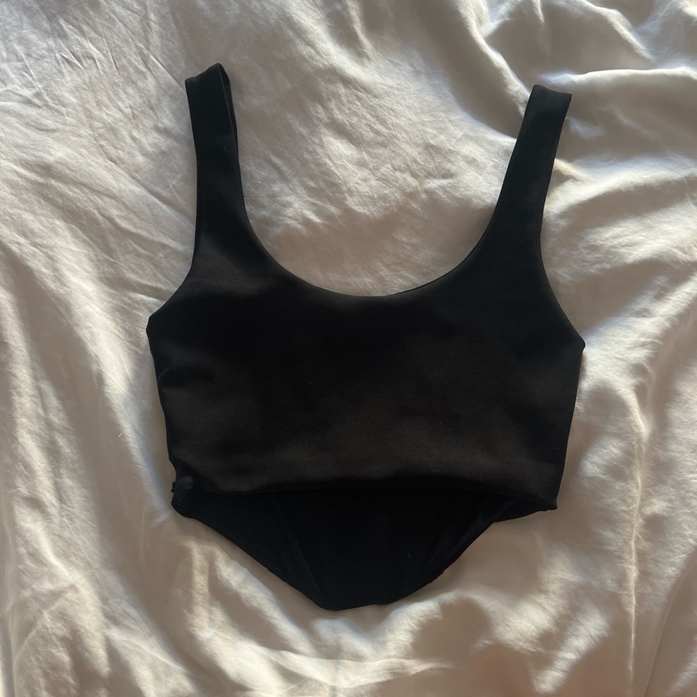 Zara Black Corset going out top